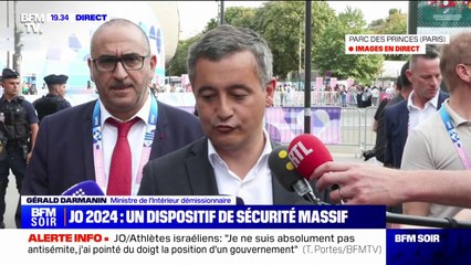 Mali-Israël: Gérald Darmanin sera spectateur du match "pour montrer qu'il n'y a évidemment pas de problème de sécurité"
