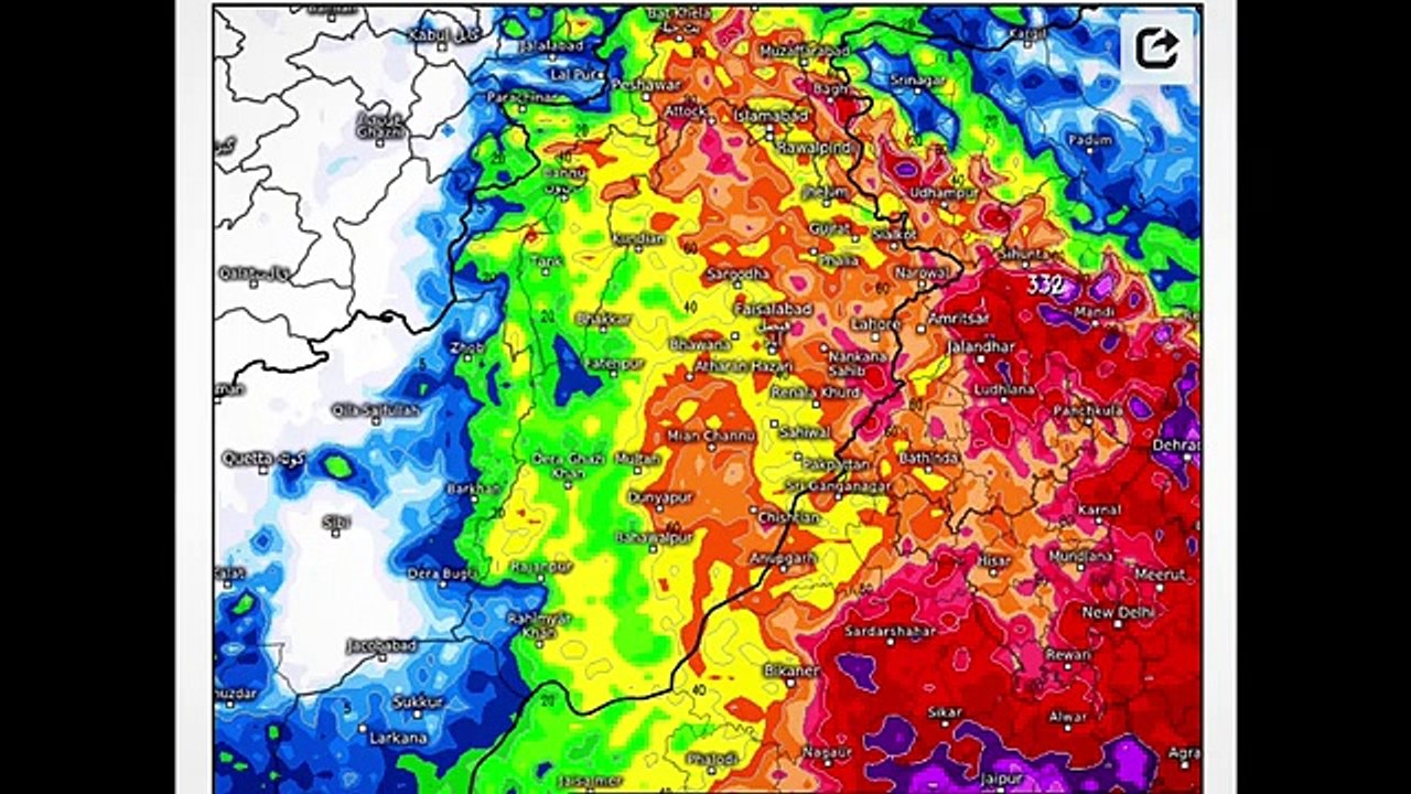 Torrential Monsoon Rains ⛈️ Gustywinds starting after hot  weather| Pakistan Weather Report| Alert