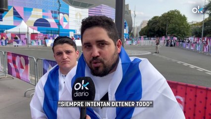 Un espectacular despliegue policial en París permite a los israelíes acudir con banderas al fútbol olímpico