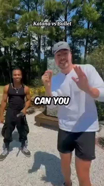 Katana vs Bullet for $20000.