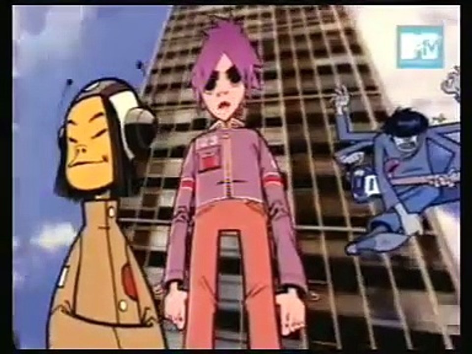 Gorillaz - Tomorrow Comes Today (MTV Fresh Hits 2001)