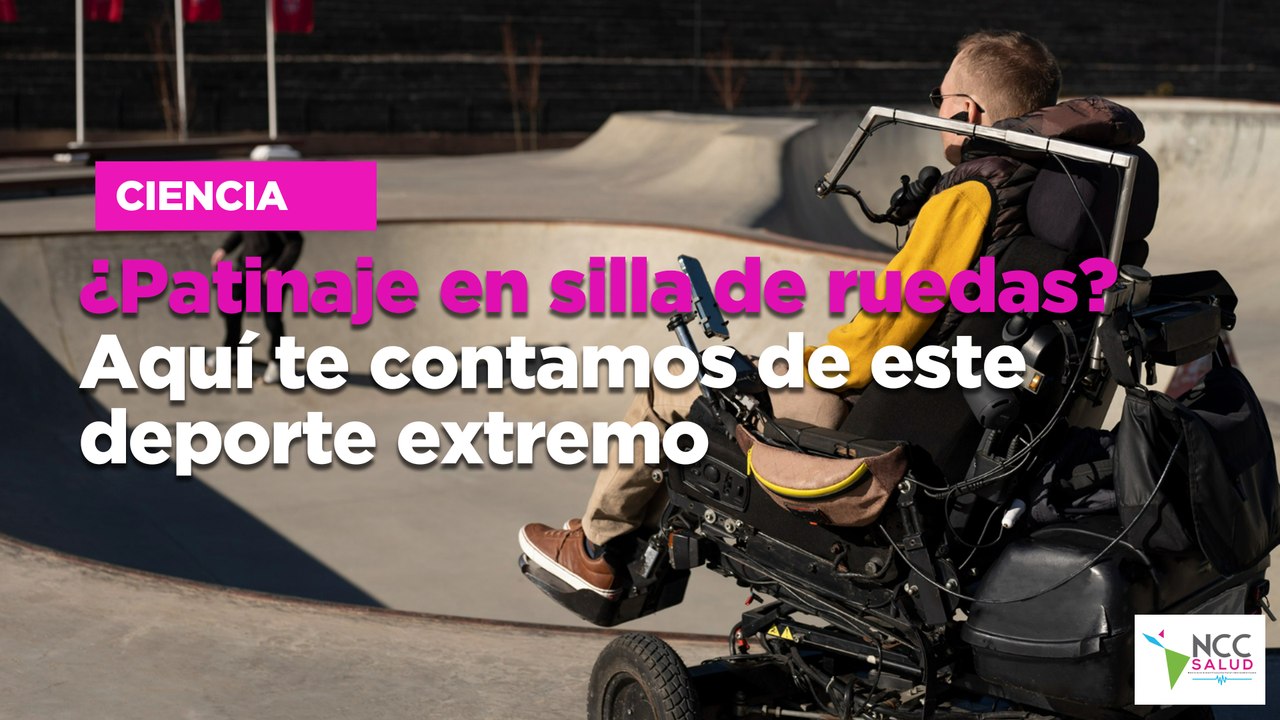 ¿Patinaje en silla de ruedas? Aquí te contamos de este deporte extremo
