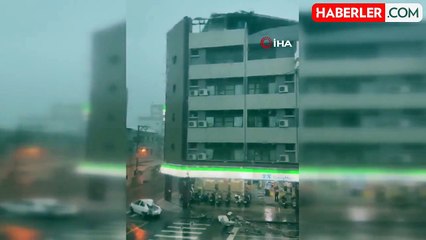 Beton blok aracın üzerine düştü: 1 ölü, 1 yaralı