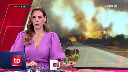 Roboré: Debido a los incendios no se descarta que niños y ancianos sean evacuados de la comunidad San Lorenzo