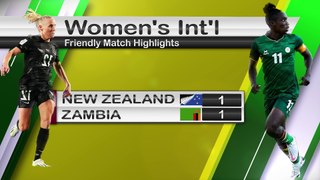 New Zealand vs Zambia | 1-1 | Women's International Friendly Match  |  Aotearoa vs Zambia Live