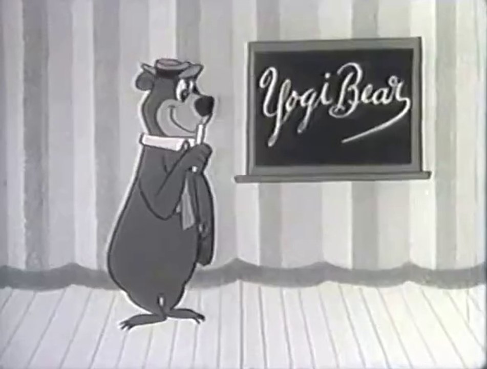 1960s Kellogg's cereal TV commercial - Yogi Bear is on "Whats My Line" game show