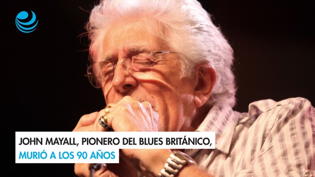 John Mayall, pionero del blues británico, murió a los 90 años