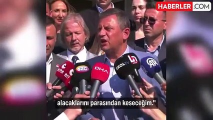 Özel'den Erdoğan'ın "Belediyelerden borç tahsilatı" sözlerine yanıt: Hizmet yapamaz hale getirip "CHP belediyesi bu" diye göstermeye çalışıyor