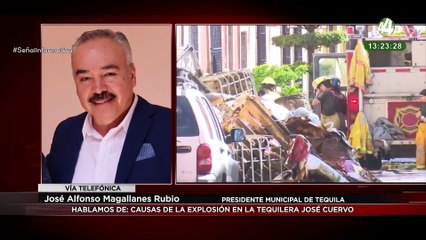 José Alfonso Magallanes habla sobre la explosión en la tequilera José Cuervo