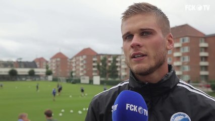 2013.09.07 Rúrik Gislason @ træner med brækket hånd