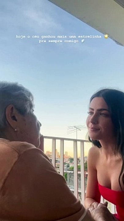 Jade Picon lamenta morte de avó: "Sempre comigo"