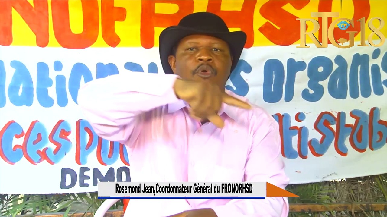 Rosemond Jean fè konnen polisye kenyan yo pap regle anyen pou peyi Dayiti.