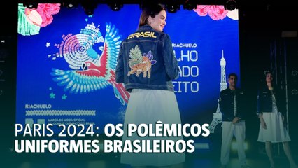 Paris 2024: os polêmicos uniformes brasileiros