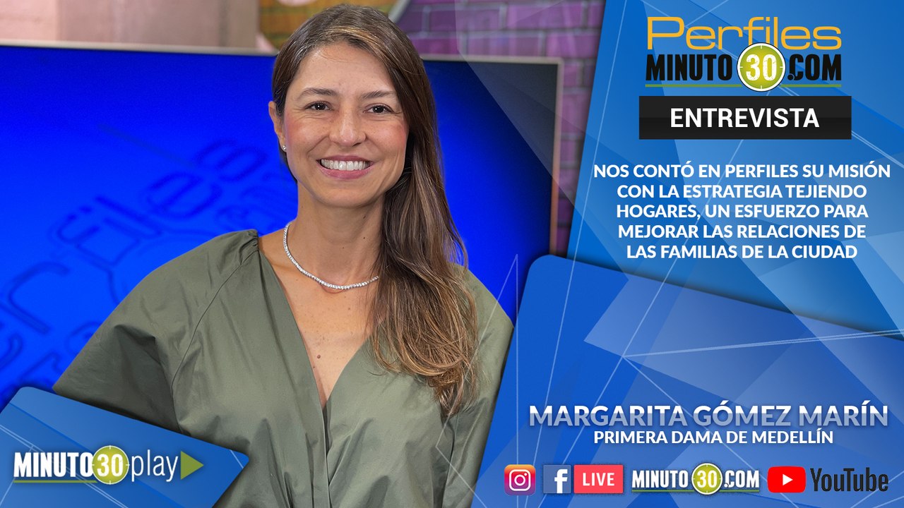 Tejiendo hogares: La estrategia de la Primera Dama de Medellín, Margarita Gómez, enfocada en las familias de la ciudad