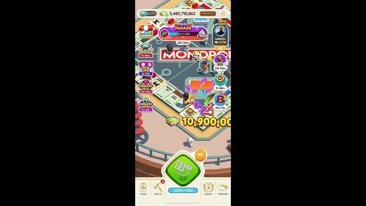 [Miniriceto]Game Play _ Monopoly Go! Day 339