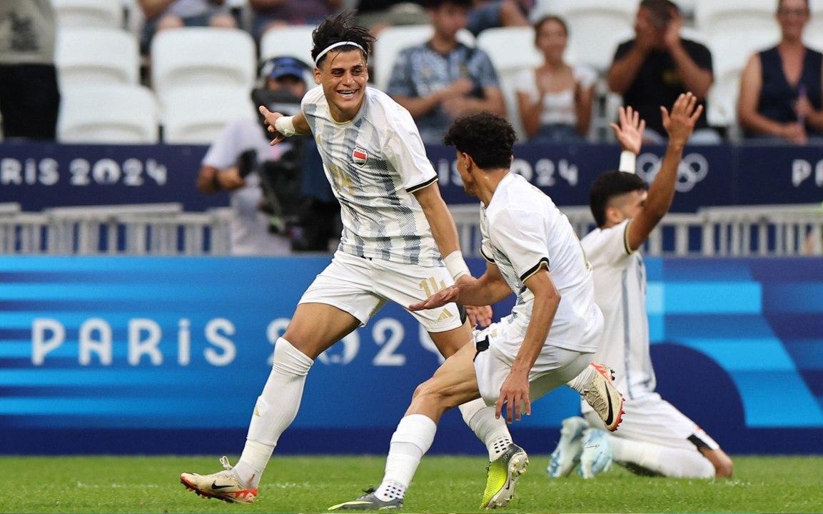 العراق يتخطّى أوكرانيا ويسجّل بداية قويّة في دورة الألعاب الأولمبية باريس 2024™