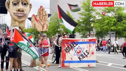 ABD'de Netanyahu karşıtı protesto: Çok sayıda gösterici gözaltına alındı