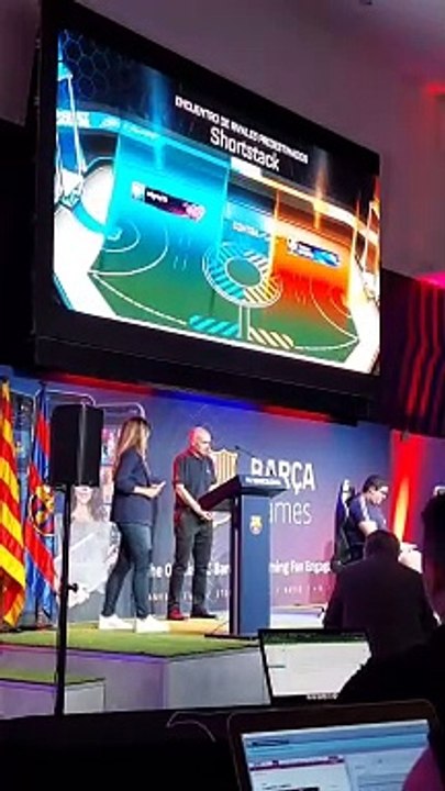 La demostración de Barça Games, la plataforma de videojuegos del club azulgrana