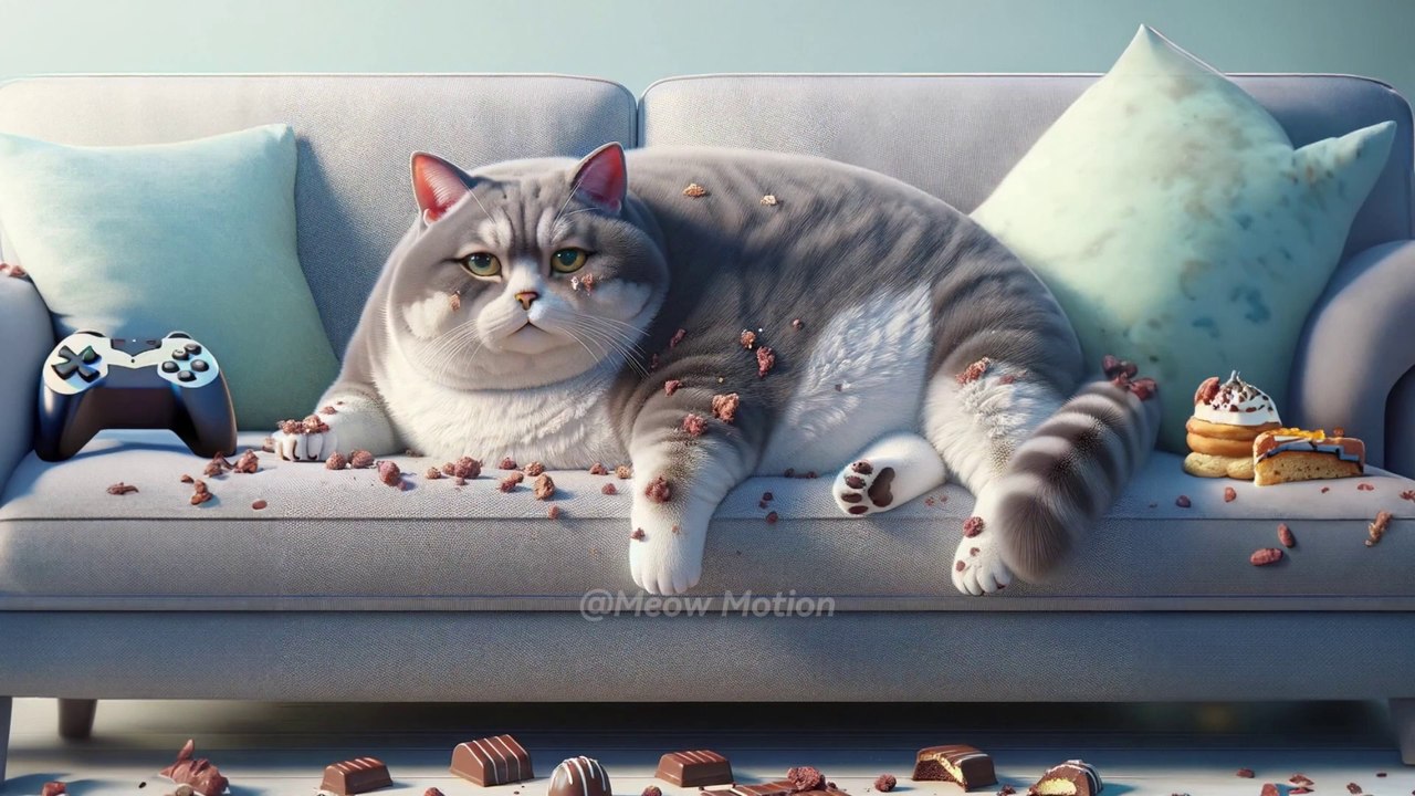 Cat's Incredible Six-Month Unbelievable Transformation