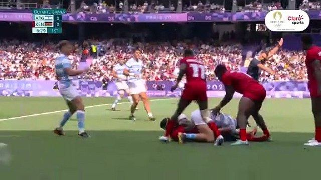 Argentina [31-12] Kenia; Rugby 7 ¦ Fase de grupos varonil #Paris2024