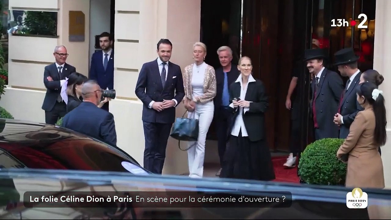 L'événement qui fait beaucoup parler, c'est la présence à Paris de Céline Dion, qui est pressentie pour chanter lors de la cérémonie d'ouverture
