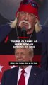 Professional entertainer and wrestler Hulk Hogan endorsed former President Donald Trump in a speech at the Republican National Convention.
