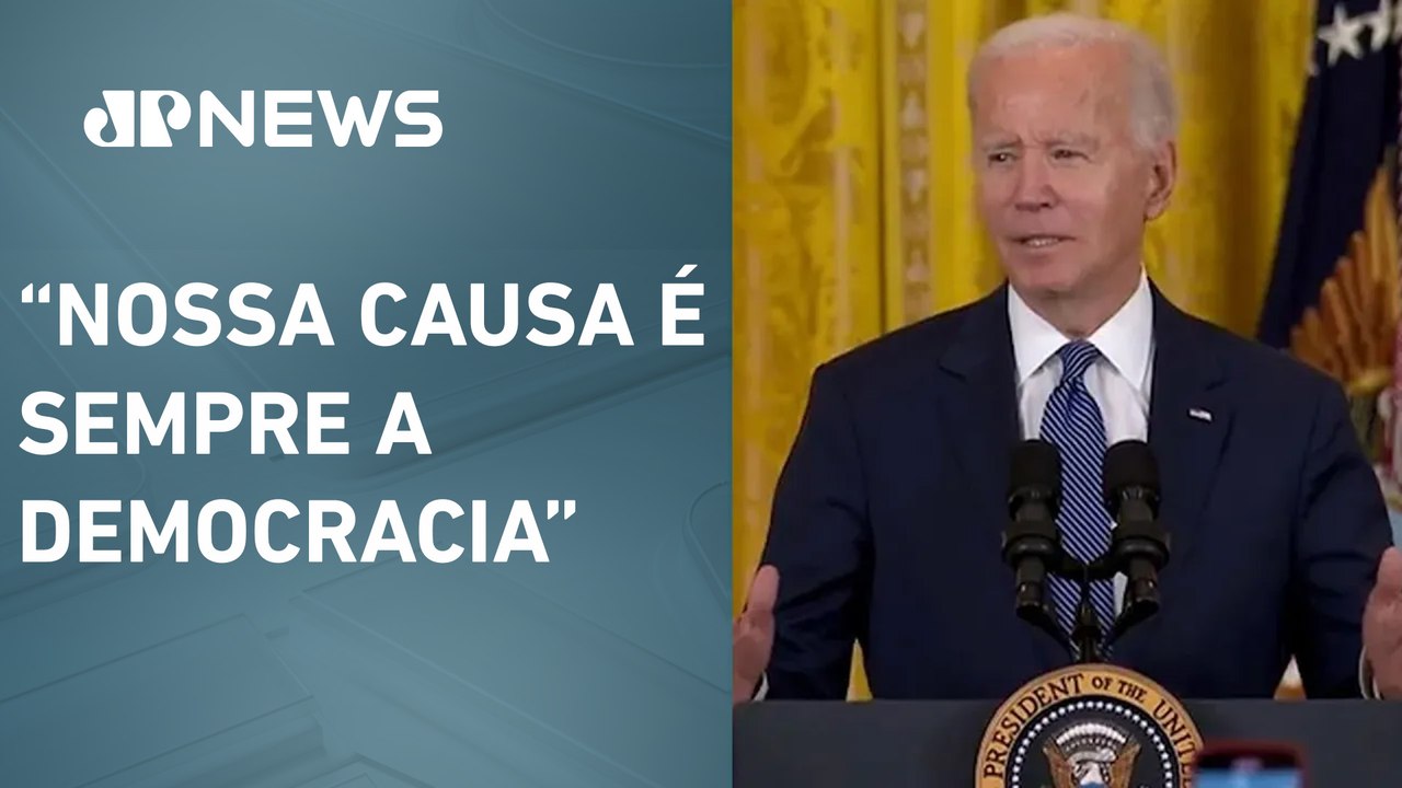 Joe Biden fala pela primeira vez após desistir de concorrer à reeleição