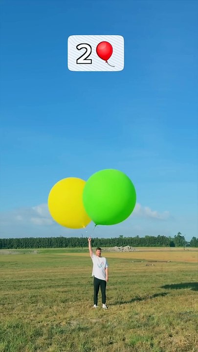 How Many Balloons Does It Take To Fly