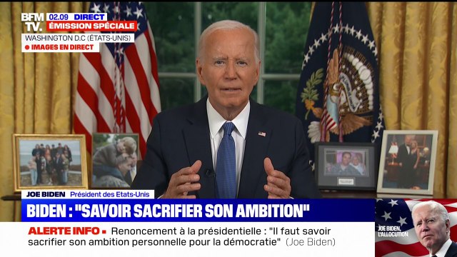 Joe Biden: L'Amérique est une idée plus forte que n'importe quelle armée, plus large que n'importe quel océan, plus puissante que n'importe quel dictateur