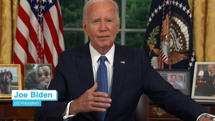 ‘Pass the torch’: Biden explains why he stepped down