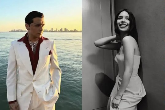 Ángela Aguilar luce vestido de novia en video previo a su supuesta boda con Christian Nodal