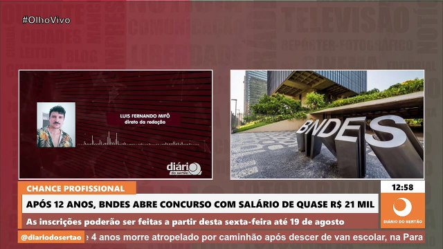 Após 12 anos, BNDES lança edital de concurso público com salário inicial de quase R$ 21 mil