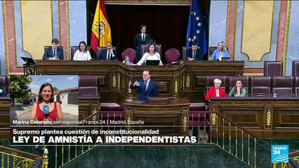 Informe desde Madrid: plantean cuestión de inconstitucionalidad a ley de amnistía de Sánchez