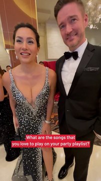 Cristalle Belo and hubby Justin Pitt share their playlist picks. #GMAGala2024 #EntertainmentNewsPH