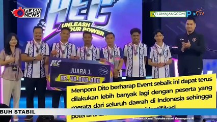 Menpora Dito Ariotedjo Hadiri Final Adhyaksa Esport Champions 2024