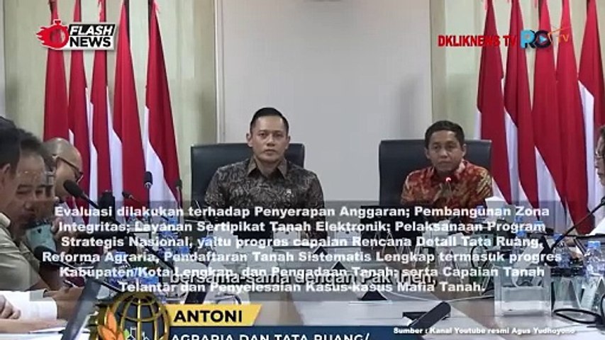 Kementerian ATR BPR Gelar Rapat Pimpinan, Evaluasi Kinerja Semester I