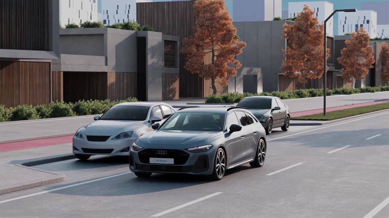 Audi A5 Avant – Fahrwerkstechnologie – Animation