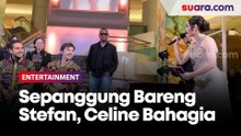 Celine Evangelista Bahagia Sepanggung Bareng Stefan William dan Anak-anak