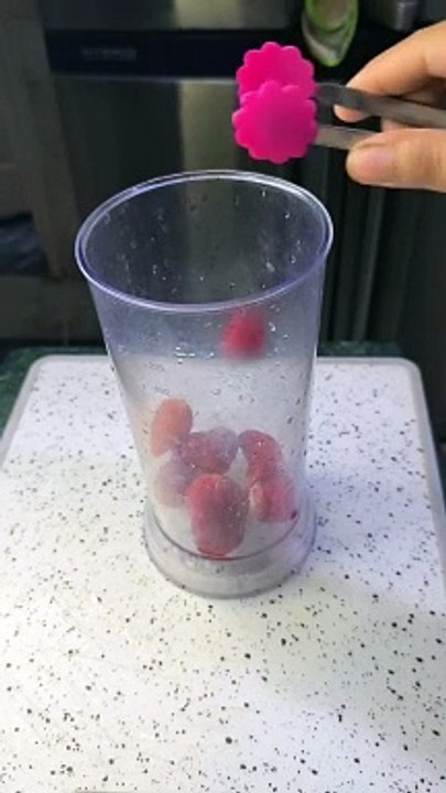 Strawberry Milkshake yummy  #