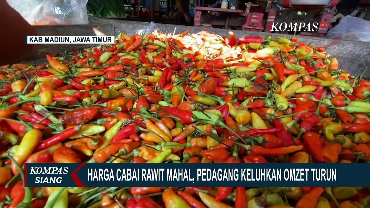 Harga Cabai Rawit di Kabupaten Madiun Semakin Mahal, Pedagang Keluhkan Omzet Turun