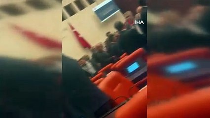 TBMM’de AK Partili ile DEM'li vekiller arasındaki yumruklu kavga kamerada