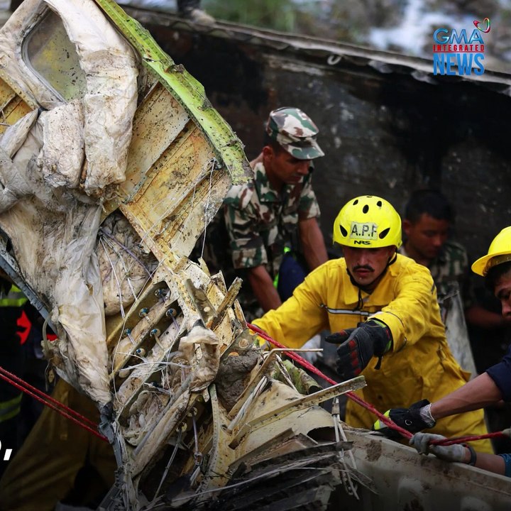 Nepal plane crash – Eroplanong nag-take off, bumulusok! | GMA Integrated Newsfeed