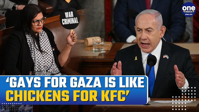 ‘Gays For Gaza…’: Netanyahu Mocks Pro-Palestinian Protesters As Several Democrats Opposes Speech