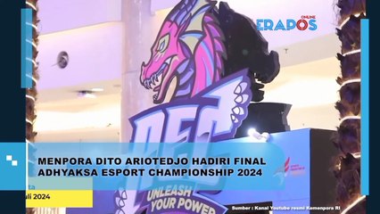 Menpora Dito Ariotedjo Hadiri Final Adhyaksa Esport Championship 2024