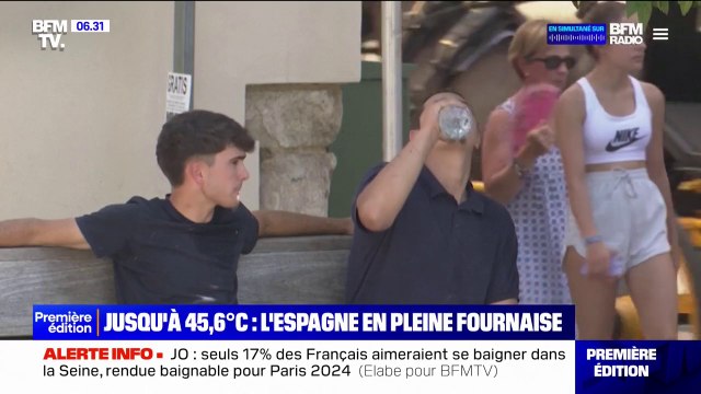 Jusqu'à 47°C à Séville, 45°C à Madrid... L'Espagne touchée par nouvelle vague de chaleur