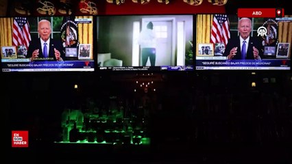 Joe Biden, başkanlık yarışından çekildikten sonra ilk kez halka seslendi