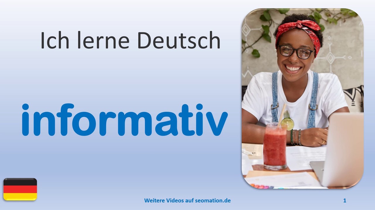 ✅informativ✅ Ich lerne Deutsch mit Texten und Bildern