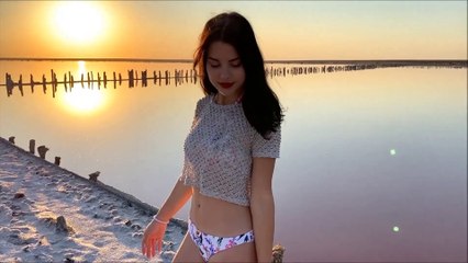 АРАБАТСКАЯ СТРЕЛКА _ ГОРЯЧИЙ ИСТОЧНИК и УКРАИНСКОЕ МЕРТВОЕ МОРЕ __ UKRAINIAN DEAD SEA-