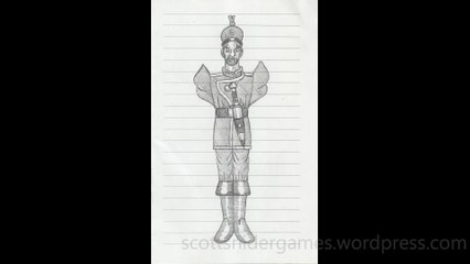 Soldier Pencil Sketch Video #339 (07-25-2024)