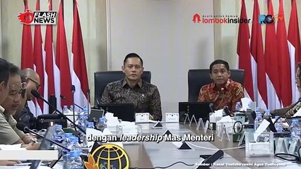 KEMENTRIAN ATR BPR GELAR RAPAT  PIMPINAN: EVALUASI KINERJA SEMESTER I